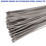 Marine Grade Stainless Steel Cable Ties Zip SS 304 High Quality Self Locking