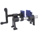 4 Sets Heavy Duty 3/4" H Style Gluing Pipe Clamp Woodworking Tools Clamp Pads