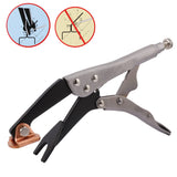 Plug Weld Pliers Clamp Plugweld Welding Tool Fork Jaw Copper Pad Chromalloy Bady