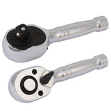 APT Taiwan Stubby Ratchet 1/2 3/8 1/4 Drive 72 Tooth Cr-V  Wrench Spanner Tools