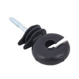 Hi Quality 25 Screw In Insulator polyrope Ring Farm Electric Fence Wood Timber