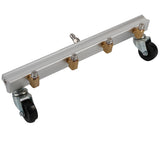 4000 PSI High Pressure water Broom Under car Washer 40CM SS 4 Nozzles 1/4" QC