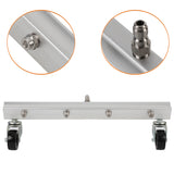 4000 PSI High Pressure water Broom Under car Washer 40CM SS 4 Nozzles 1/4" QC