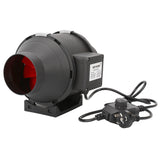 4" 6" 8 " Inline Exhaust Fan Ventilation Tube Duct W/ Speed Controller
