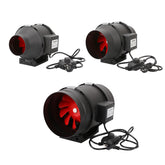 4" 6" 8 " Inline Exhaust Fan Ventilation Tube Duct W/ Speed Controller