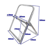 Cable Drum Holder Stand RG6 Telstra NBN Wire Reel Caddy Foldable Bearing Roller