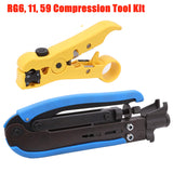 Telstra NBN HFC RG6 Torque Wrench PCD Key Cable Caddy Compression Tools