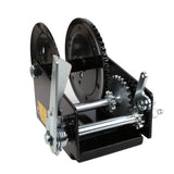 2500 LBS TAIWAN MADE PROFESSIONAL HAND WINCH SNAP ON HANDLE HAND BREAK
