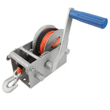 2000KG Hand Winch Dyneema Rope 3 Speed 7mm X 8M Winch Rope Marine Boat Trailer