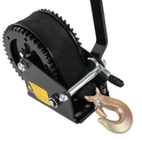 2000 LBS Hand Winch Solid Precise Double Gear Structure Professional Taiwan Made