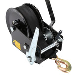 Heavy Duty 2500 LBS Hand Winch Snap On Handle Hand Break Marine Taiwan Made