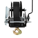 Heavy Duty 2500 LBS Hand Winch Snap On Handle Hand Break Marine Taiwan Made