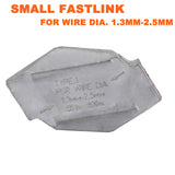 50X Small Fastlink Wire Joiners Fence Fencing Joiner Gripple Tensioning Tool