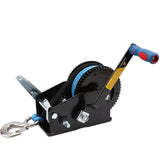 3200 LBS Hand Winch Hand Brake Stainless Steel Hook Dyneema Rope Taiwan Made