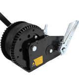 Heavy Duty 3700 LBS Hand Winch Double Gear Hand Break Marine Taiwan Made