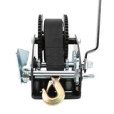 Heavy Duty 3700 LBS Hand Winch Double Gear Hand Break Marine Taiwan Made