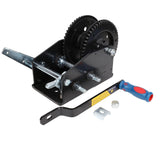 Heavy Duty 3700 LBS Hand Winch Double Gear Hand Break Marine Taiwan Made