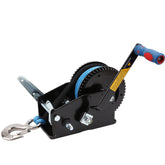 3700 LBS Hand Winch Hand Brake Stainless Steel Hook Dyneema Rope Taiwan Made