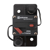 200A AMP Circuit Breaker Wild Surface IP67 Waterproof 12V 48V Manual Reset