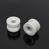 50 X Porcelain Reel Insulator Electric Fence Fencing Wire Poly Tape Rugged Large