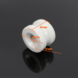 50 X Porcelain Reel Insulator Electric Fence Fencing Wire Poly Tape Rugged Large