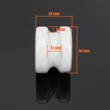 100X Porcelain Reel Insulator Electric Fence Fencing Wire Poly Tape Rugged Large