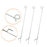 10 Pcs Tread-In Pigtail Steel Posts – Durable Reliable Fencing