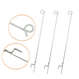20 Pcs Tread-In Pigtail Steel Posts – Durable & Versatile Fencing Solution
