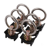 6X L track Anchor Track Single Stud Rings Lashing point Ring Clip 900KG Rated