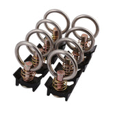 8X L track Anchor Track Single Stud Rings Lashing point Ring Clip 900KG Rated