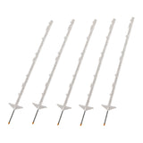 20X Tread In Poly Posts Post Electric Fence Wire TapeInsulated Pigtail graze