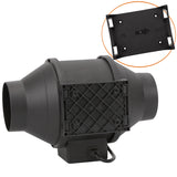 EzyFlow 4 Inch 100mm Inline Duct Fan Speed Controller Carbon Filter Exhaust Fan