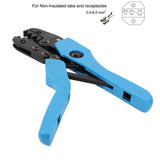 0.5- 6mm² Ratchet Crimper Non-Insulated Receptacle Plug Terminals