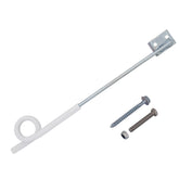 100 X 340mm Offset Pigtail Insulator Outrigger Electric Fence Star Picket Post