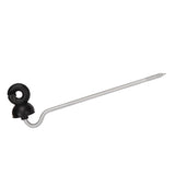 50 Pcs Offset Screw In Insulators Electric Fence Tape Wire Strap Timber Post
