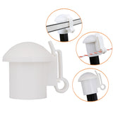 50 Pcs Cap Insulators Star Picket Insulator Electric Fence Post Poly Wire Tape