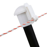 50 Pcs Cap Insulators Star Picket Insulator Electric Fence Post Poly Wire Tape