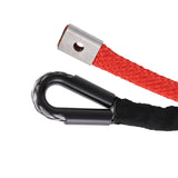 BLK Dyneema Winch Rope 10MM x 30M  BLK Anodised with Fairlead Synthetic 4WD Tow