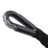 BLK Dyneema Winch Rope 10MM x 30M  BLK Anodised with Fairlead Synthetic 4WD Tow