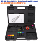 1660 pcs Rivnut Rivet Nut Riveter Nutsert Gun Tool Kit