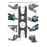 1660 pcs Rivnut Rivet Nut Riveter Nutsert Gun Tool Kit