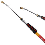 2M-7.3M High Pressure Lance Telescopic Extension Pole Wand 4000 PSI Industrial