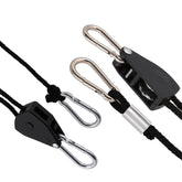 1/8" 1/4" Adjustable Rope Ratchet Heavy Duty Grow Light Reflector Hanger