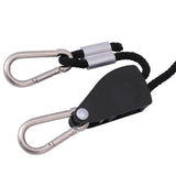 1/8" 1/4" Adjustable Rope Ratchet Heavy Duty Grow Light Reflector Hanger