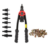 630Pcs Rivnut Rivet Nut Riveter Nutsert Gun Tool Kit