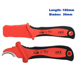 Trades Grade 1000V VDE Insulated Cable Knife Wire Cable stripper Stripping Tools