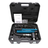 Industrial Quality Hydraulic Punch Driver Knockout Hole Puncher Tested 10 Ton