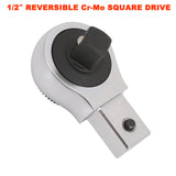 12pc Torque Wrench Spanner Interchangeable Screen 40-200Nm Max Tolerance +/- 4%