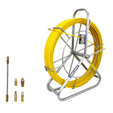 4.5mm 100M Traceable Cable Duct Rodder Snake Copper trace Wire Telstra NBN Tool