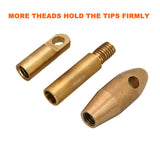 4.5mm 100M Traceable Cable Duct Rodder Snake Copper trace Wire Telstra NBN Tool